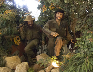 Fidel and Che in action