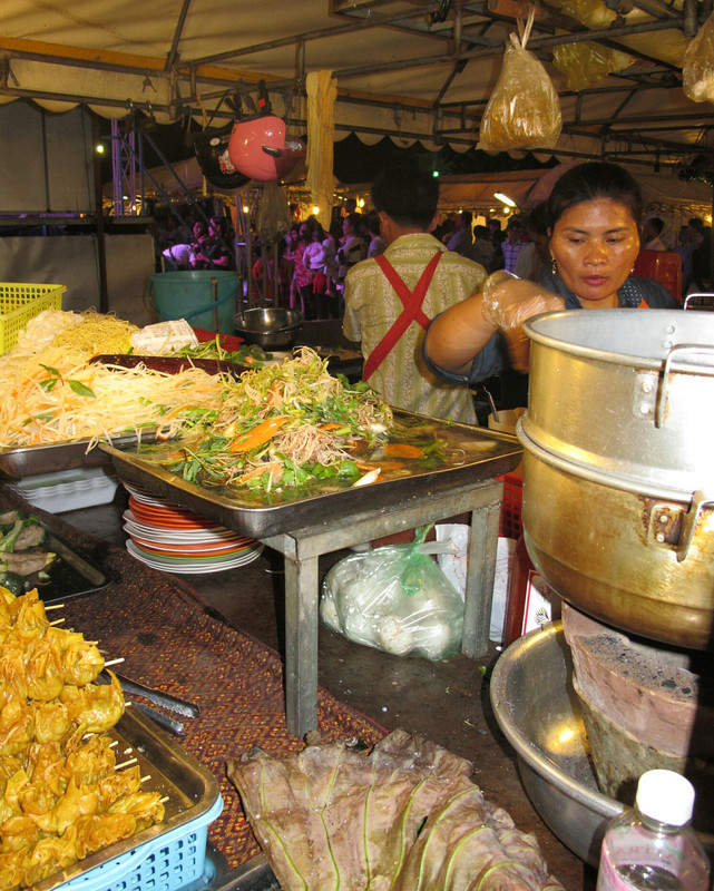 Food stall at the night market