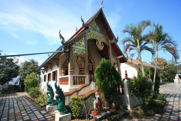 Temple overlooking Pai