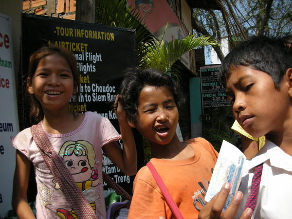 Kids in Phnom Penh