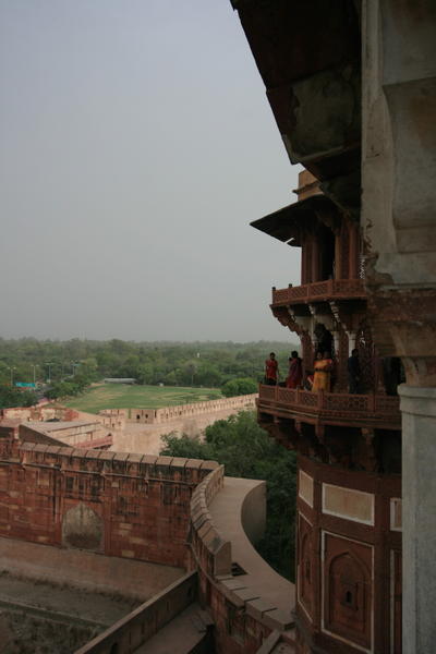 Outside the Fort