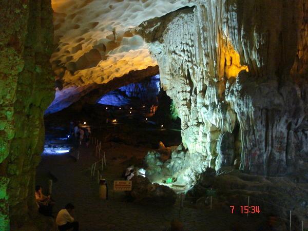 colourful caves