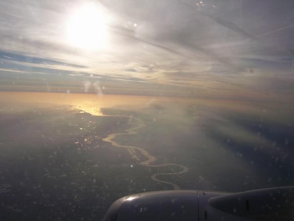 The Thames from the air
