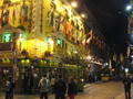The famous Temple Bar district at night