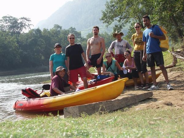 Group Kayaking