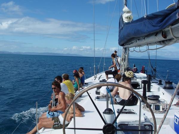 Sailing in the Whitsundays
