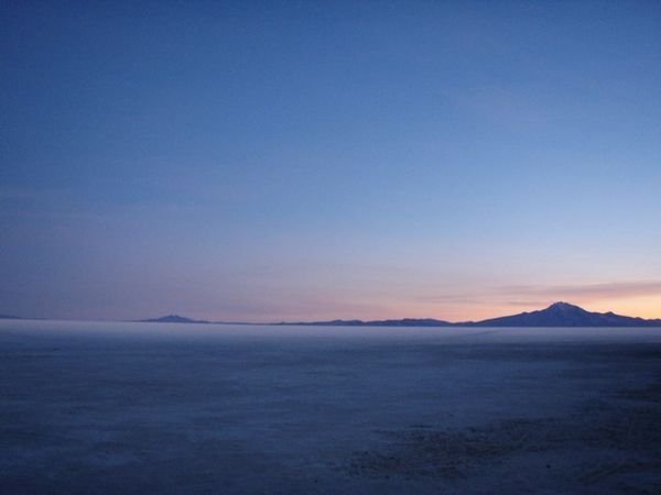 Dawn in Salar de Uyuni