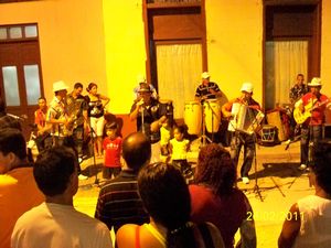 Bayamo band in the street