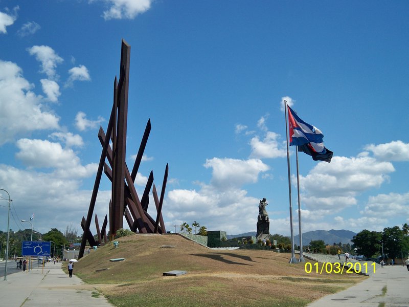 Monument in santiago