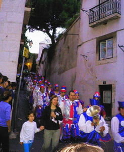 Lame-tame, formal parades at Castelo S. Jorge