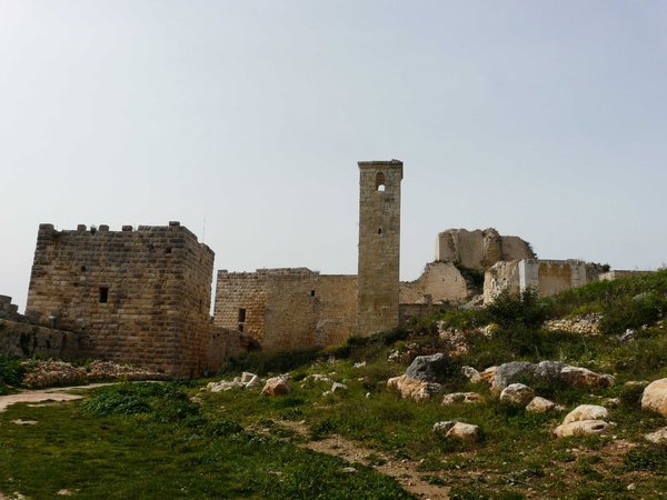 Inside Saladin's castle