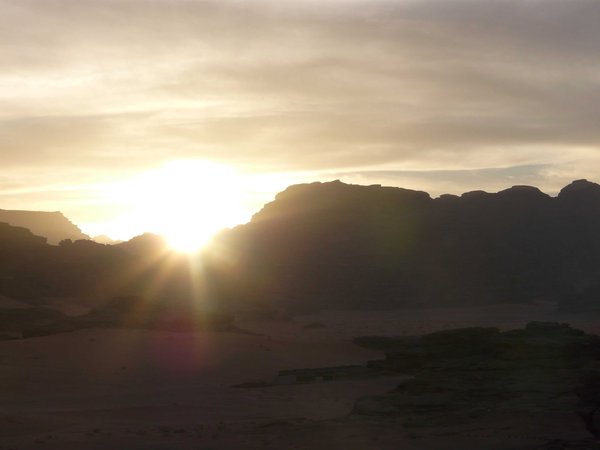 Sunset in Wadi 
