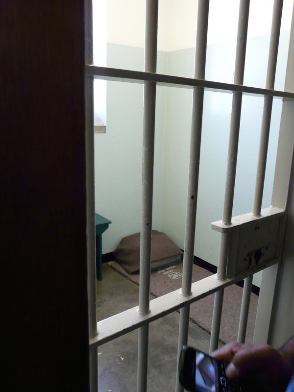 Mandela's cell on Robbin Island
