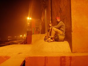 Varanasi ghats at 3am