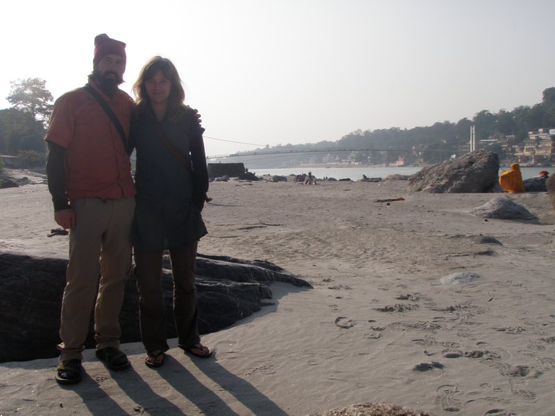 Amy and I at Ganges