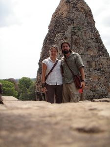 Amy and I at Pre Rup