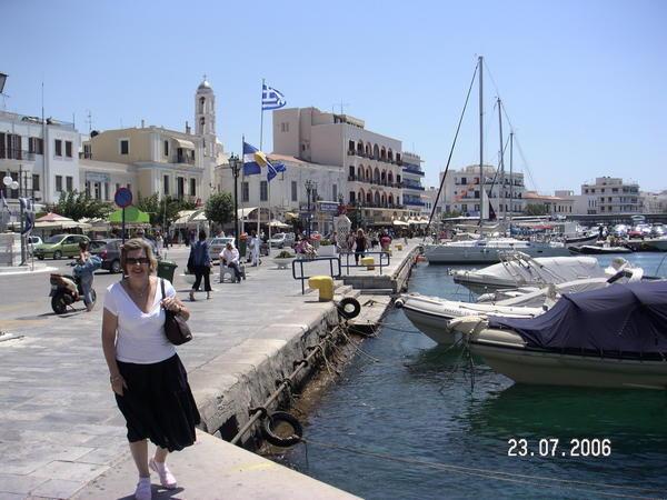 Waterfront at Tinos village