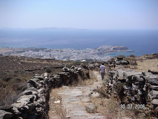 Ancient Road from Ktikados to Tinos