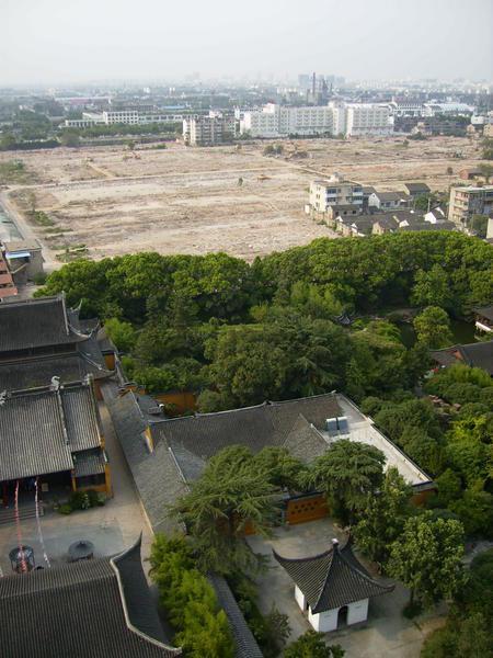 Construction area in suzhou