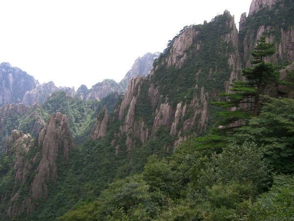 huang shan landscape