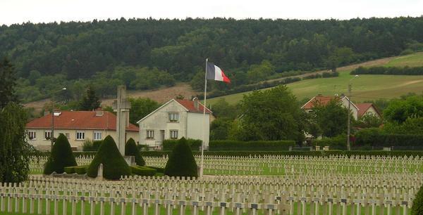 Verdun Military Cemetary for WWI dead.