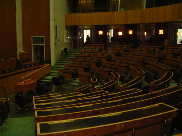 Sitzungssaal des Nationalrates