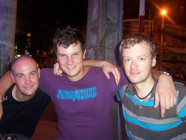 Gaz, Me and Chris, Final night, Saigon