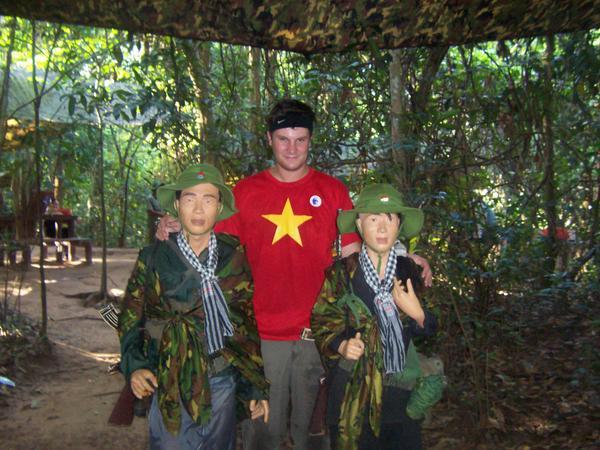 More VC homies, Cu Chi Tunnels