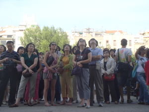 Admirers of Gaudí