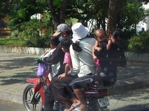 Internal image of random family on bike