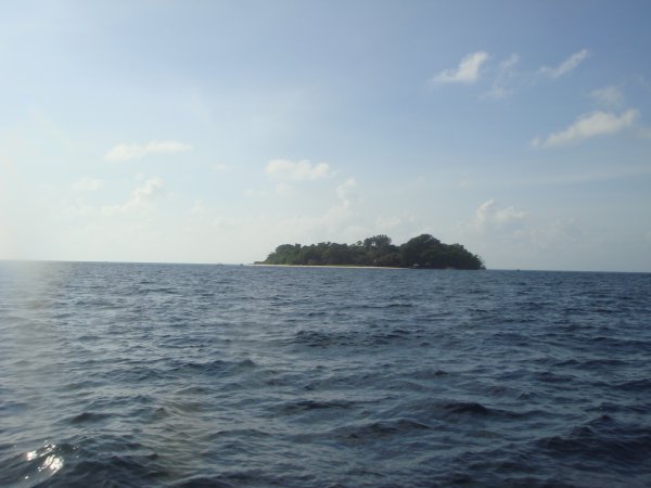 First view of Sipadan