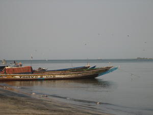 Banjul shore