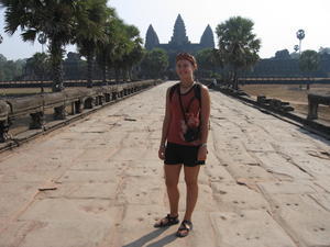 The impressive Ankor Wat