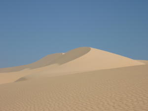 The White Sand dunes
