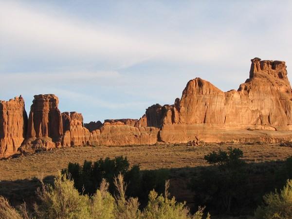Sunset at Arches