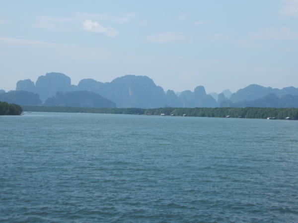 Dramatic Cliffs of Thail Islands