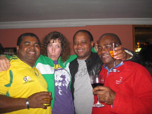 Me, the men and Madiba!