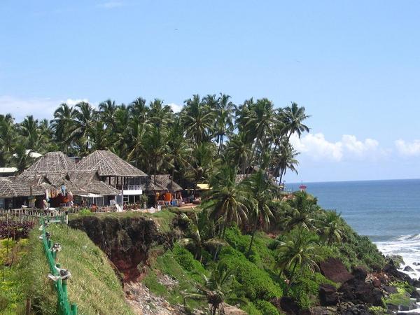 Varkala to the south