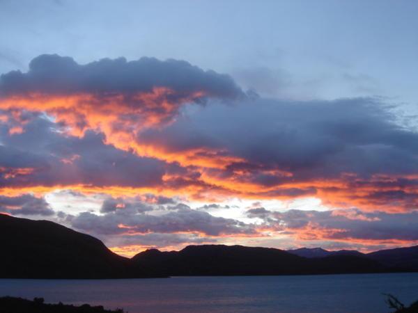 Sunrise on my last morning in Torre del Paine