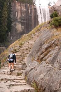Yosemite National Park - Mist Trail Staircase