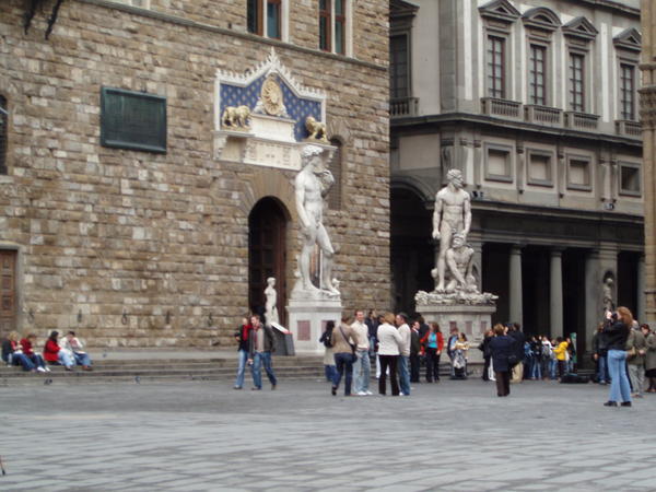 Palazzo Vecchio and David
