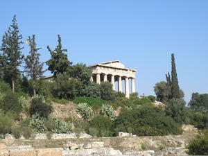 temple in the agora