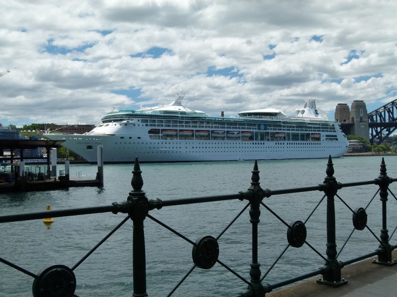 Cruise Liner in the Harbour