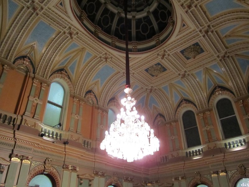 Ornate Ceilings at Town Hall