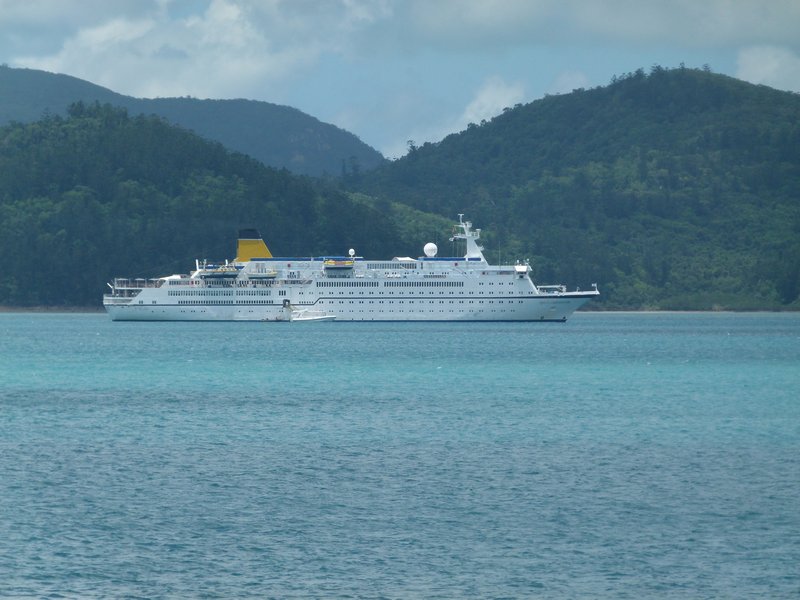 Cruise Ship in the Whitsundays