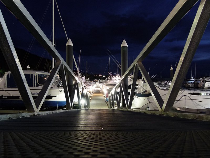 Hamilton Island Marina at Night