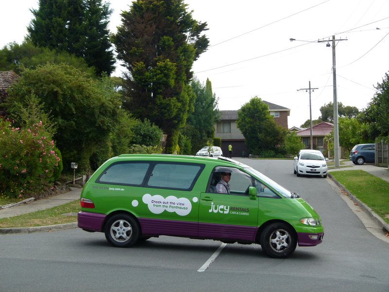 Jucy wagon in Ramsay St