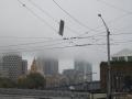 A very cloudy Melbourne city