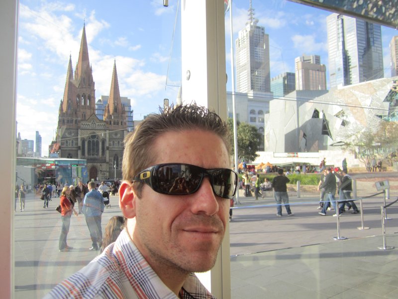 Will enjoying a drink in Federation Square
