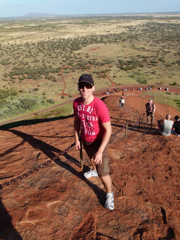 Climbing Uluru